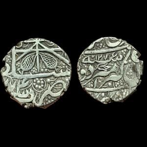 Islamic Emirate Afghanistan Barakzai AH1262 Rupee Silver Dost Muhammad 1St Re